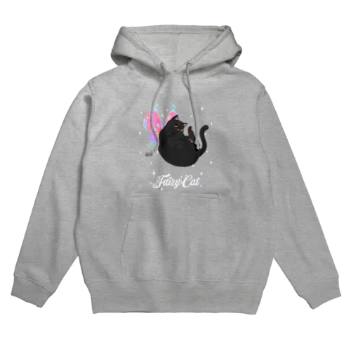 黒猫の妖精 Hoodie