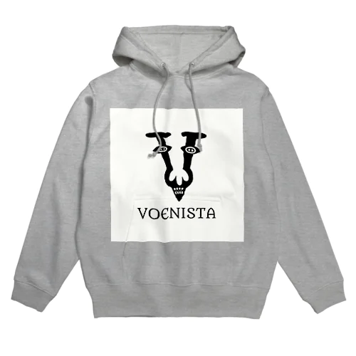 VOENISTAフーディ(杢✕白) Hoodie