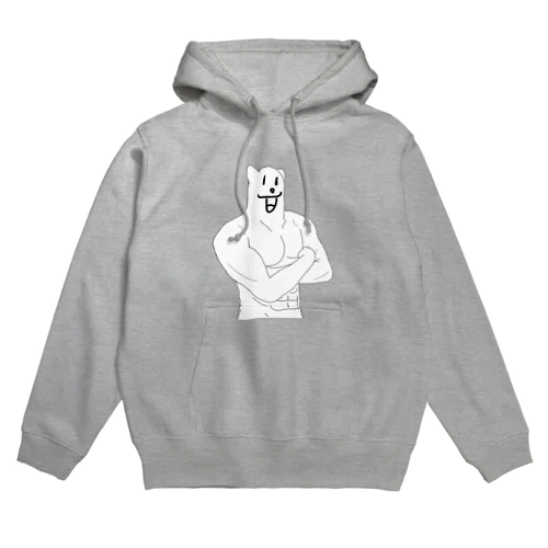 マッチョ犬 Hoodie