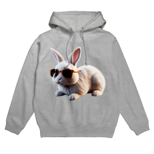 うさぎサングラス④ Hoodie