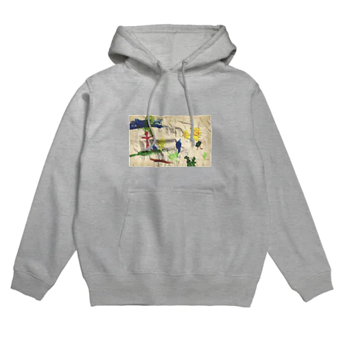 カラフルな世界 Hoodie