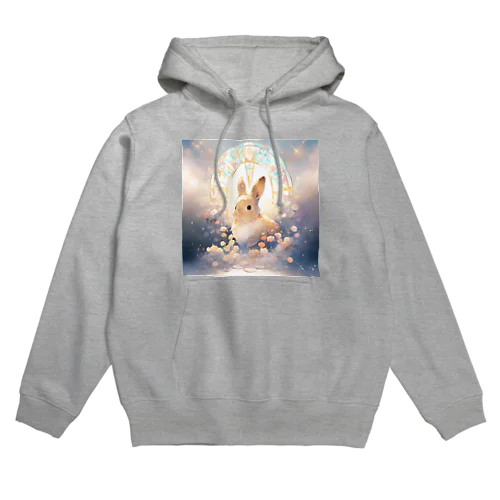 うさぎとステンドグラス｡.:*･ﾟ Hoodie