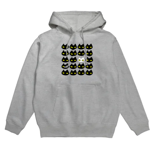 黒猫ボディーガード 001 Hoodie