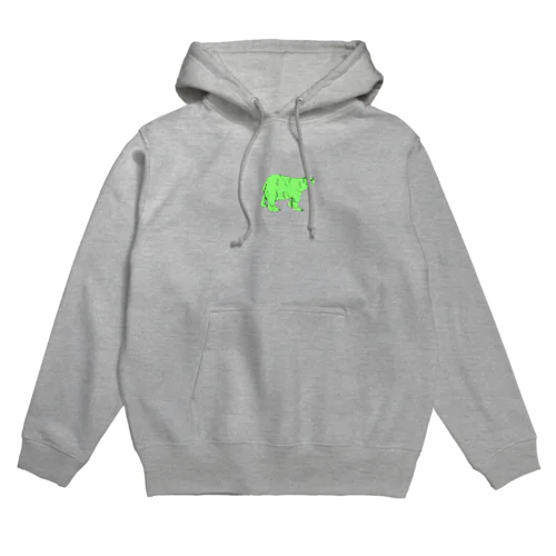 蛍光クマ Hoodie