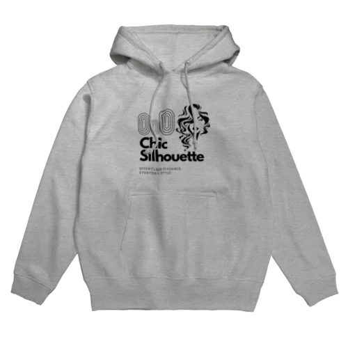 Chic Silhouette Hoodie