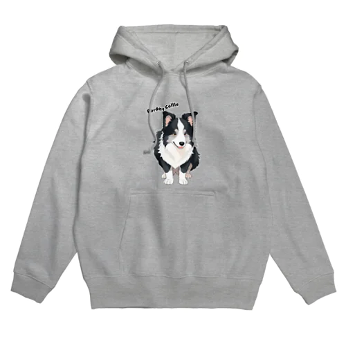 ボーダーコリーグレーミックス Hoodie