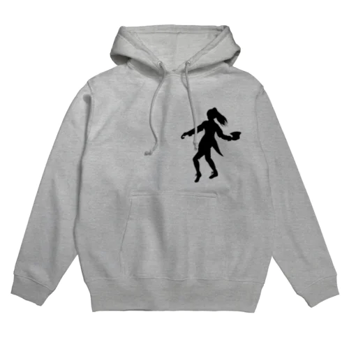 シンプル ジャズダンサーシルエット Hoodie