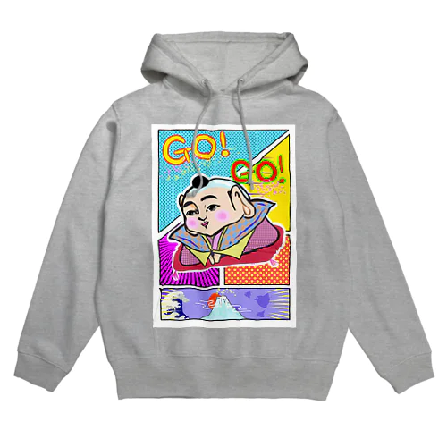 ハイパー福助GOGOGO!! Hoodie