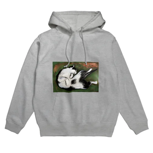 くの字の猫マラシャ Hoodie