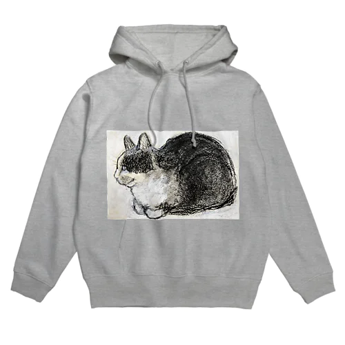 考える猫のマラシャ Hoodie