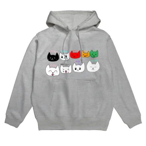 猫の世界 Hoodie