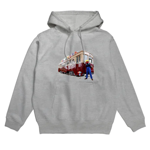 リアルさんと路面電車204 Hoodie