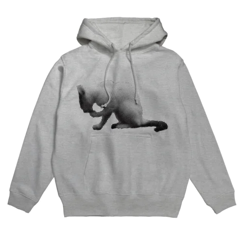 食後の野良猫 Hoodie