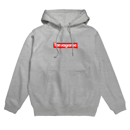 tamagameボックスロゴ赤 Hoodie