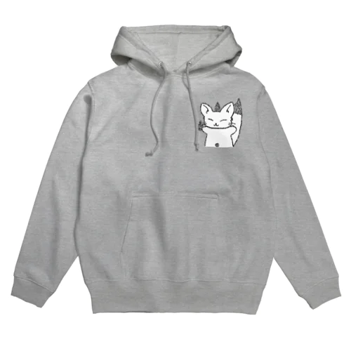 はむぎつね・インビジブル Hoodie