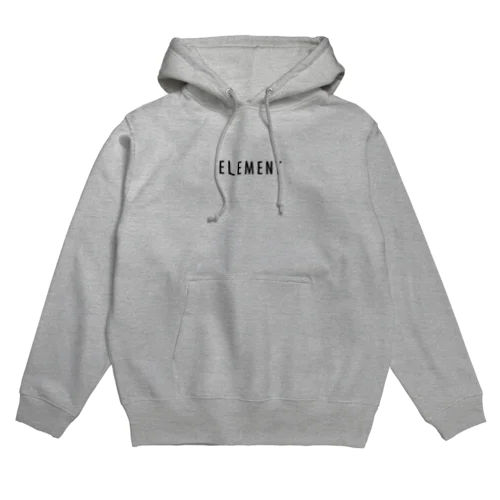 ELEMENT ブラックロゴ アパレル Hoodie