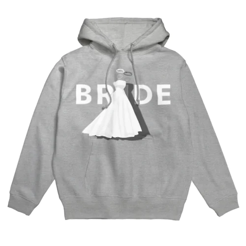 ペア(BRIDE)ドレス_白_FW Hoodie