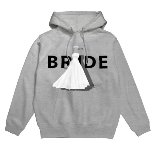 ペア(BRIDE)ドレス_白_WB Hoodie