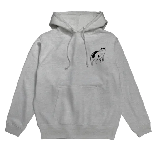 ヅラネコ(透過) Hoodie