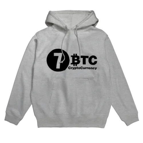 7BTC(Black-Logo) パーカー