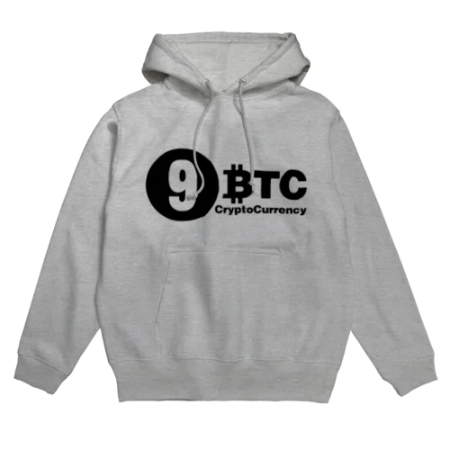 9BTC(Black-Logo) パーカー