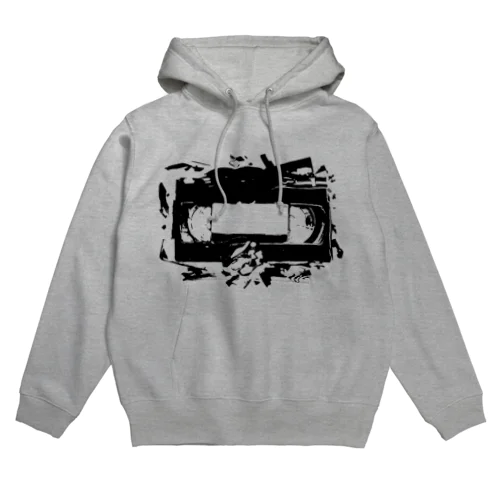 take care. old tape. Hoodie