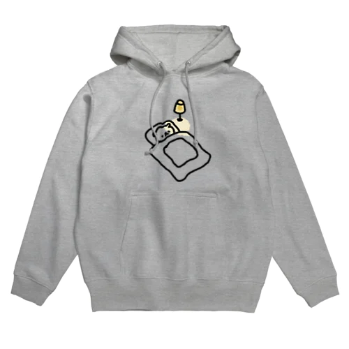 眠れなくてつら犬 Hoodie