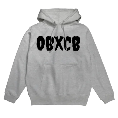 OBXCB MONSTER BLACK LOGO HOODIE パーカー