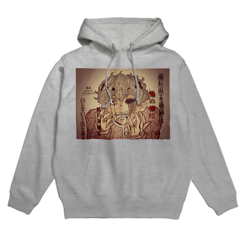 毒蟲。｢涙が出る｣ Hoodie