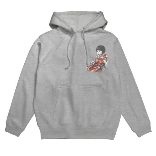 市松人形　聖（ひじり） Hoodie