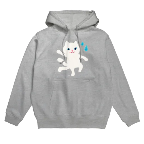 おばけパーカー＜でっかい白猫又＞ Hoodie