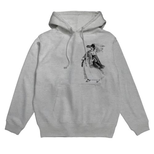 グランヴィル「ペンギン」＜アンティーク・プリント＞ Hoodie