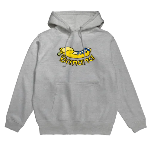 レースアップバナナ Hoodie