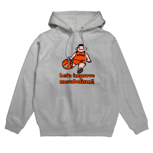 メタボバスケマン Hoodie