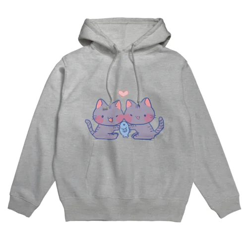 ぷにねこ Hoodie