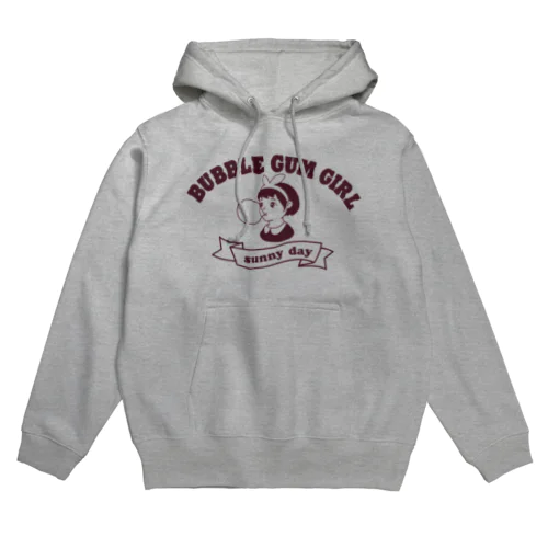 バブルガムガール(リボンVr) Hoodie