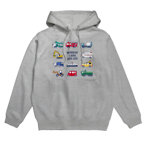 はたらく車11種 Hoodie