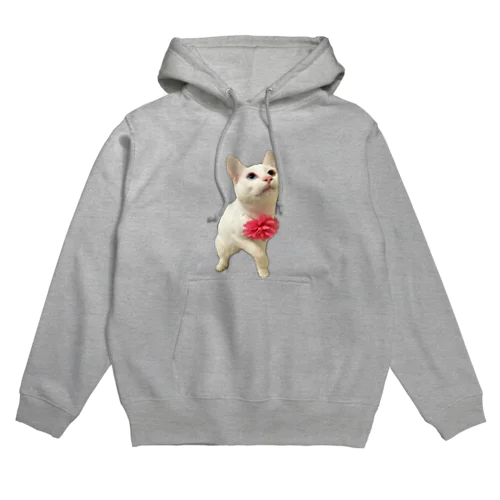 白猫のにゃーろ Hoodie