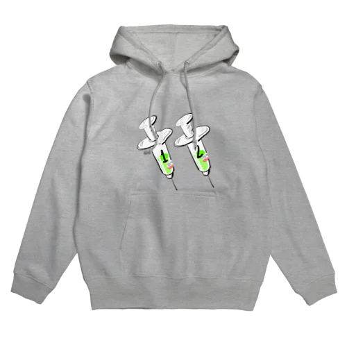 ワクチン接種済 Hoodie