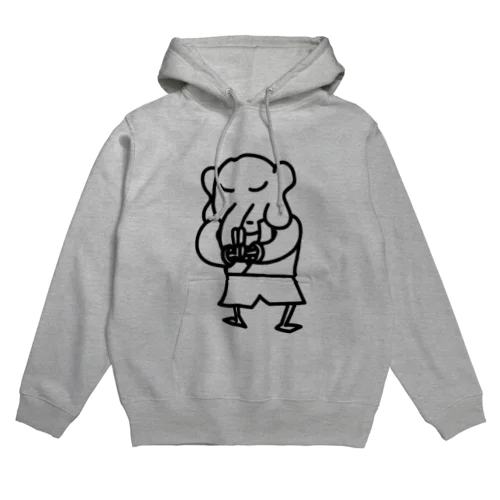 ばんぞうくん全身 Hoodie