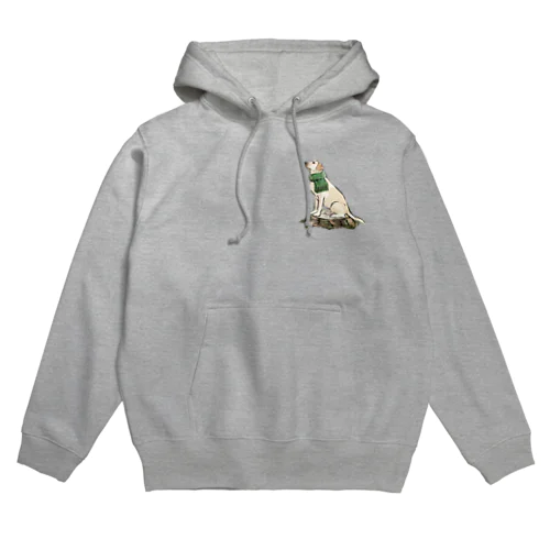 マフラー犬　ラブラドルレトリバー Hoodie