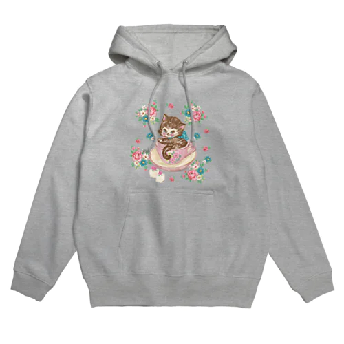 ティーカップキャット Hoodie