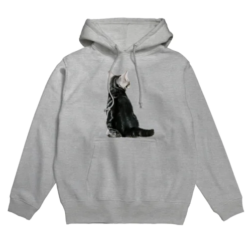 子猫の後ろ姿 Hoodie