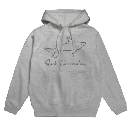 ゆるサメTシャツ（Shark conservation shirt） Hoodie