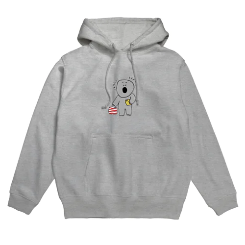 お買い物メモを見返すこあらくん Hoodie