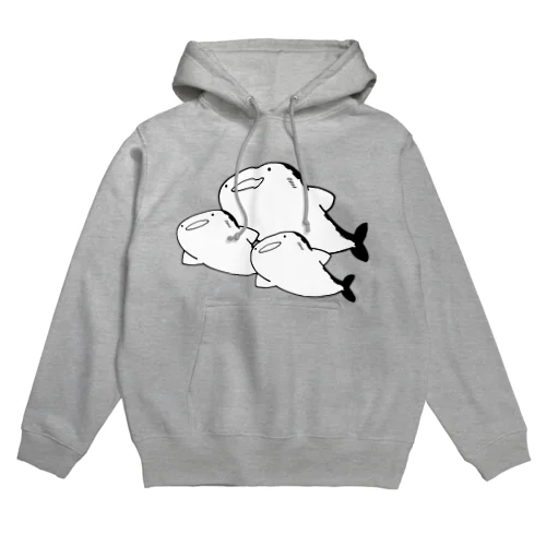 おまぬけ顔のジンベエザメさんたち Hoodie