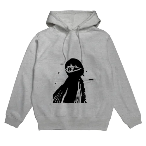 まっくろ Hoodie