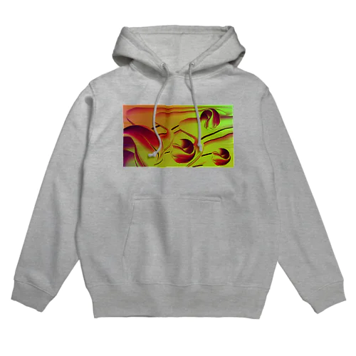 黄色の花びらに舞う花粉 Hoodie