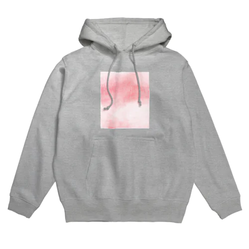 ピンク色の和紙 Hoodie