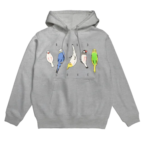 仰向け鳥 Hoodie